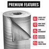 Sealtech Ultra Heavy Duty 10mm Reflective Insulation Roll Soundproofing Thermal Shield 8 in. X 75 ft ST-302-8X75